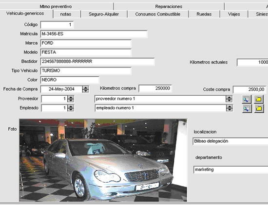 software mantenimiento de flotas